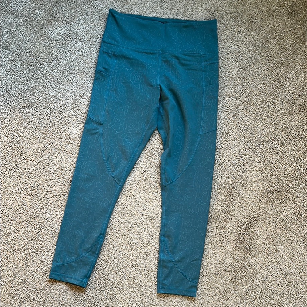 ZYIA Rose Leggings High-Waisted 7/8 Length